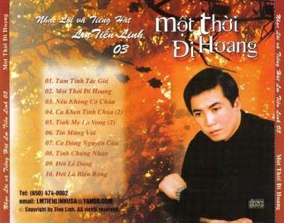 Album Một thời đi hoang | LM. Peter Nguyễn Tiến Linh
