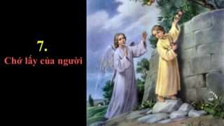 Bài 36 – Điều răn VII: Chớ lấy của người