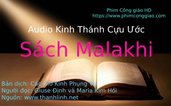 Audio sách Malakhi | Kinh Thánh MP3