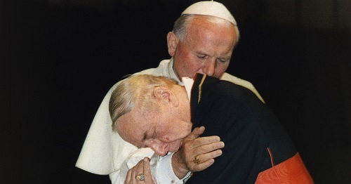 Karol Wojtyła Cardinal Wyszyński